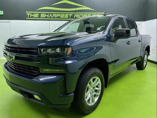 Blue 2021 Chevrolet Silverado 1500 RST