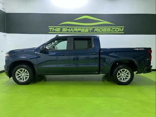 Blue 2021 Chevrolet Silverado 1500 RST