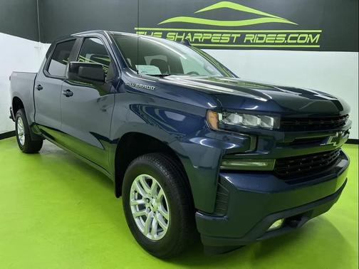 Blue 2021 Chevrolet Silverado 1500 RST