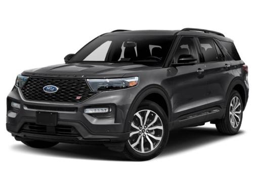 AGATE BLACK METALLIC 2020 Ford Explorer ST