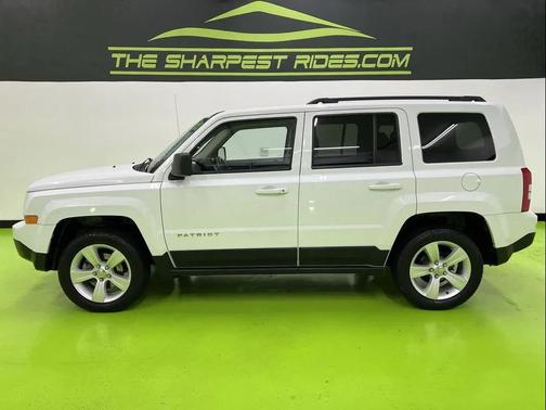 White 2015 Jeep Patriot Latitude