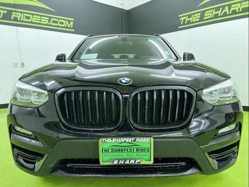 Black 2018 BMW X3 xDrive30i
