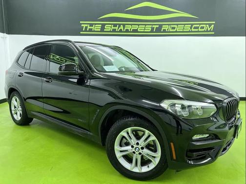 Black 2018 BMW X3 xDrive30i