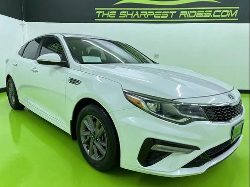 White 2020 Kia Optima LX
