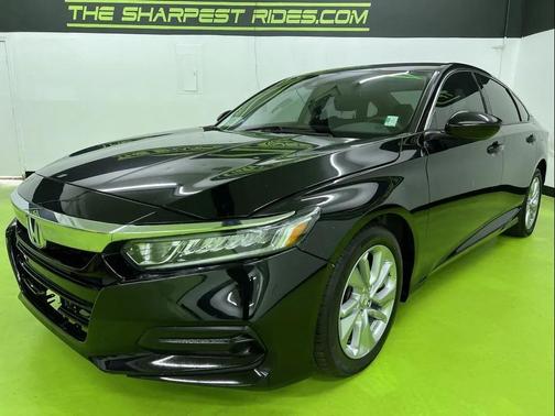 Black 2020 Honda Accord LX 1.5T