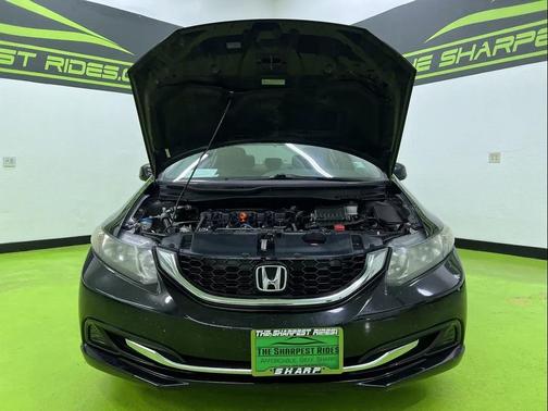 Black 2013 Honda Civic EX