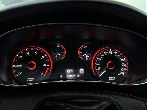 Black 2016 Dodge Dart SE