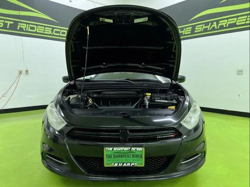 Black 2016 Dodge Dart SE