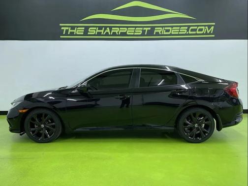 Black 2021 Honda Civic Sport