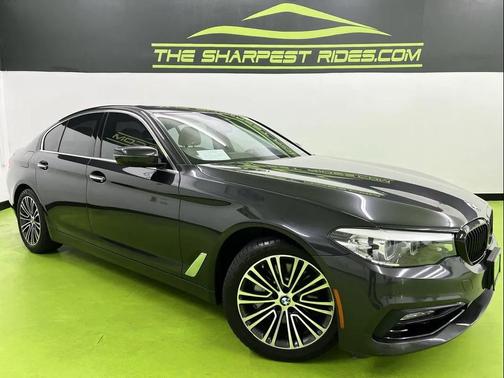 Gray 2018 BMW 530 xDrive