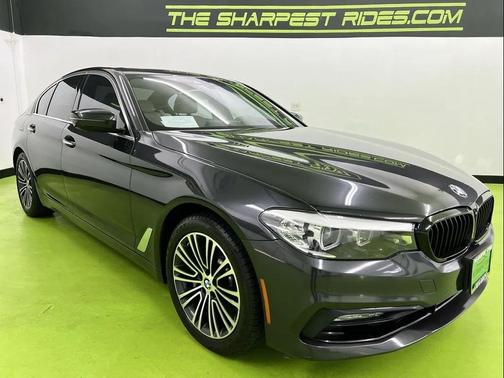 Gray 2018 BMW 530 xDrive