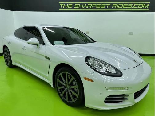White 2015 Porsche Panamera 4S