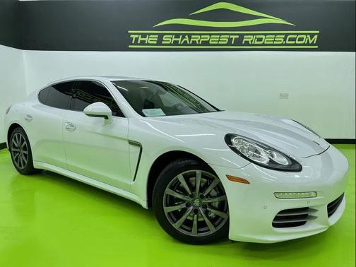 White 2015 Porsche Panamera 4S