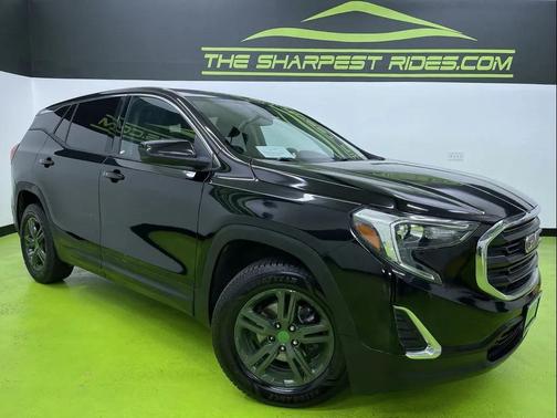 Black 2018 GMC Terrain SLE