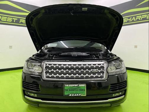 Black 2016 Land Rover Range Rover 3.0L Supercharged HSE