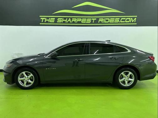 Gray 2018 Chevrolet Malibu 1LS