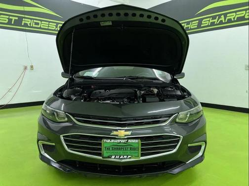 Gray 2018 Chevrolet Malibu 1LS