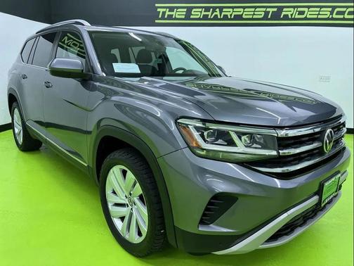 Gray 2021 Volkswagen Atlas SEL