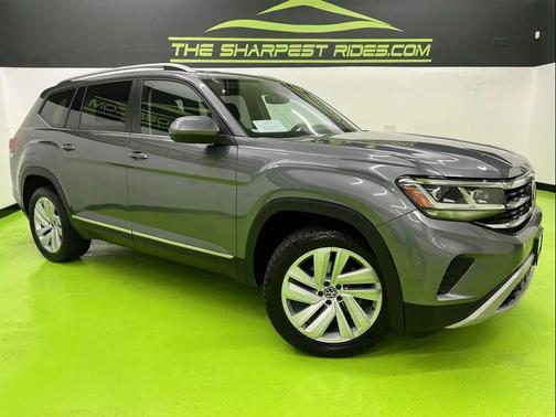 Gray 2021 Volkswagen Atlas SEL