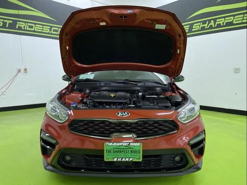 Orange 2021 Kia Forte GT-Line