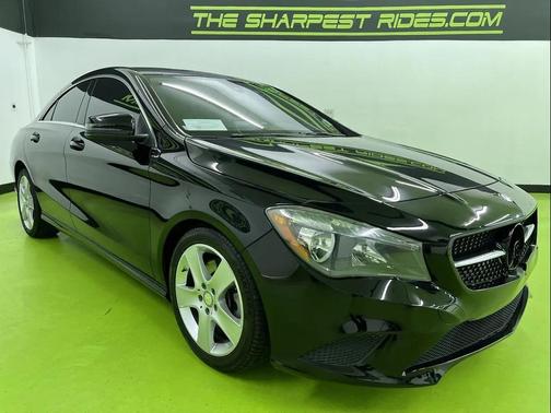 Black 2016 Mercedes-Benz CLA-Class 4MATIC