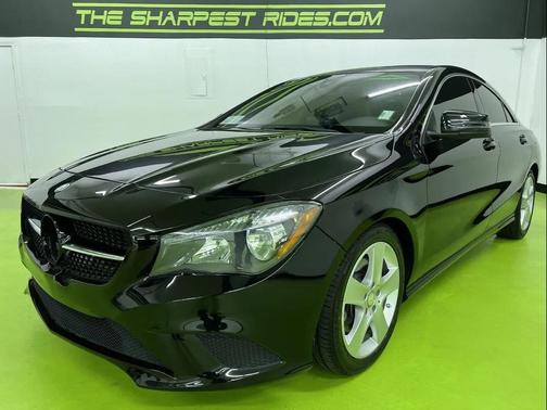 Black 2016 Mercedes-Benz CLA-Class 4MATIC