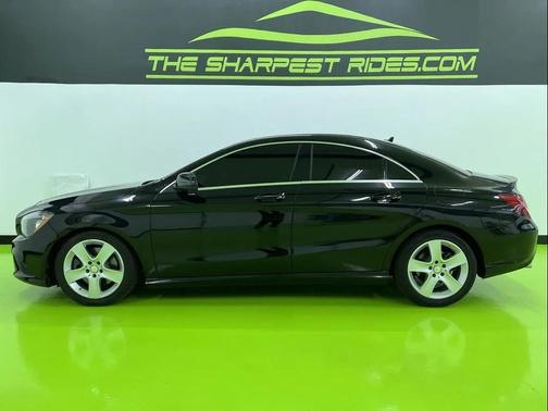 Black 2016 Mercedes-Benz CLA-Class 4MATIC