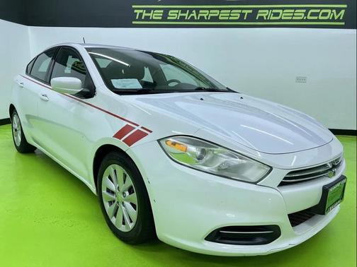 White 2015 Dodge Dart AERO