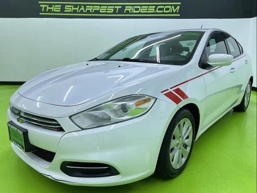White 2015 Dodge Dart AERO
