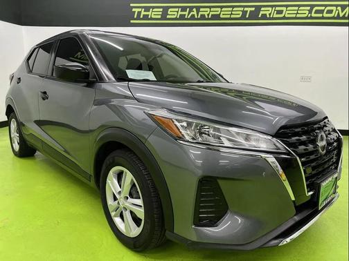 Gray 2023 Nissan Kicks S