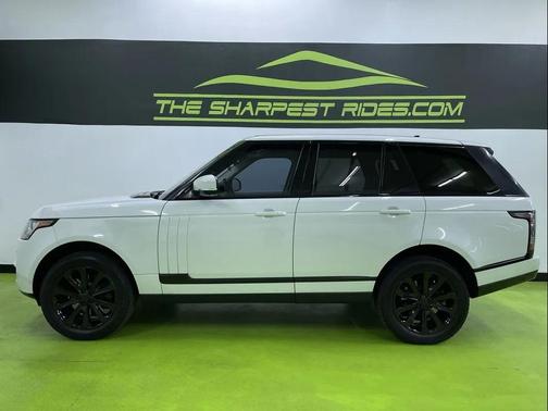 White 2016 Land Rover Range Rover 3.0L Turbocharged Diesel HSE Td6