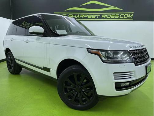 White 2016 Land Rover Range Rover 3.0L Turbocharged Diesel HSE Td6