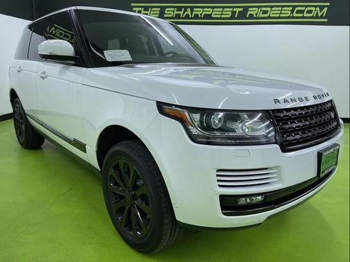White 2016 Land Rover Range Rover 3.0L Turbocharged Diesel HSE Td6