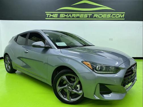 Silver 2019 Hyundai Veloster 2