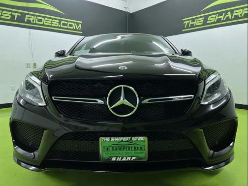 Black 2019 Mercedes-Benz AMG GLE 43 Coupe 4MATIC