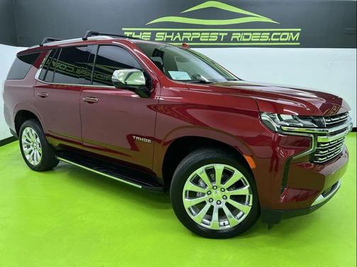 Red 2023 Chevrolet Tahoe Premier