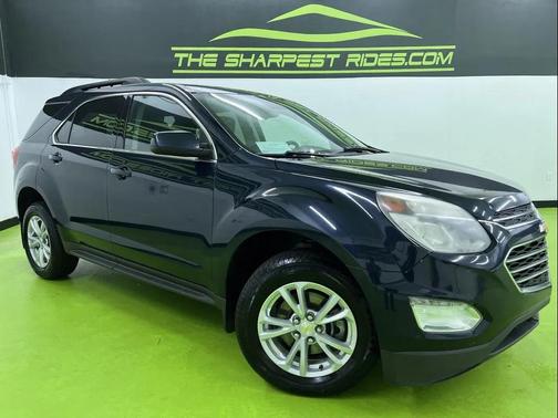 Blue 2017 Chevrolet Equinox 1LT
