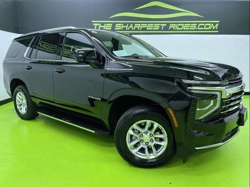 Black 2025 Chevrolet Tahoe LT