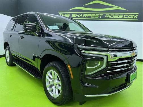 Black 2025 Chevrolet Tahoe LT