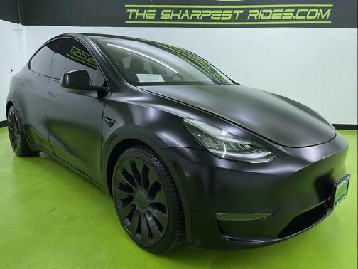 Solid Black 2020 Tesla Model Y Performance Dual Motor All-Wheel Drive