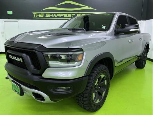 Silver 2019 RAM 1500 Rebel
