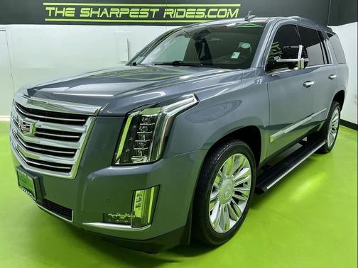 Gray 2016 Cadillac Escalade Platinum