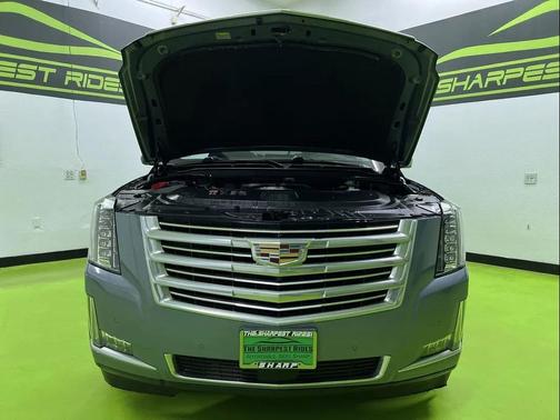 Gray 2016 Cadillac Escalade Platinum