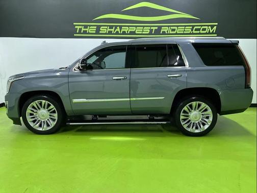 Gray 2016 Cadillac Escalade Platinum