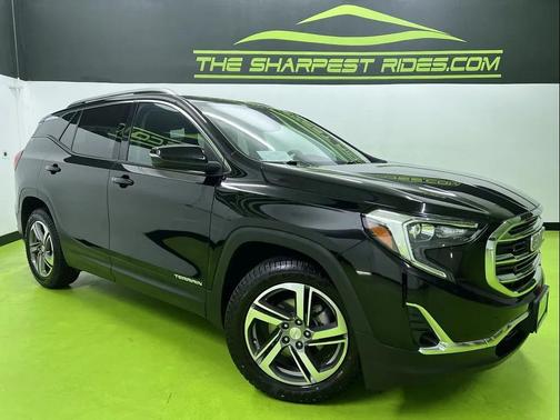Black 2021 GMC Terrain SLT