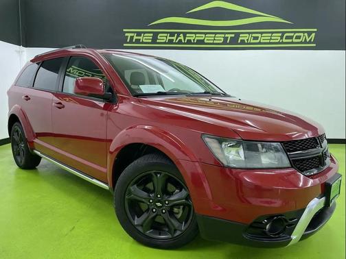 Red 2019 Dodge Journey Crossroad
