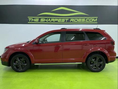 Red 2019 Dodge Journey Crossroad