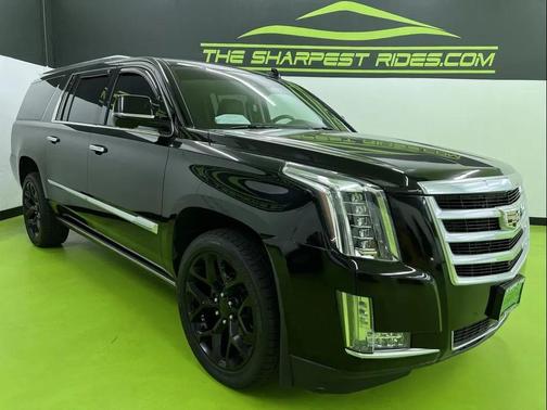 Black 2015 Cadillac Escalade ESV Premium