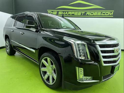 Black 2015 Cadillac Escalade ESV Premium