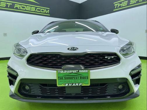 White 2021 Kia Forte GT
